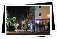 Playa de Carmen people in the streets