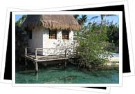 Xcaret water house